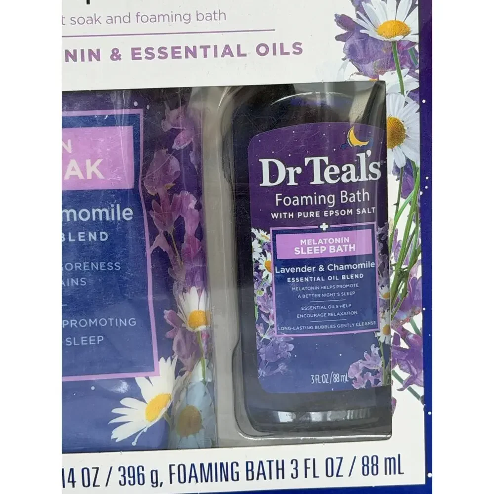 Dr Teal's Sleep Bath Epsom Salt Soak and Foaming Bath Lavender & Chamomile